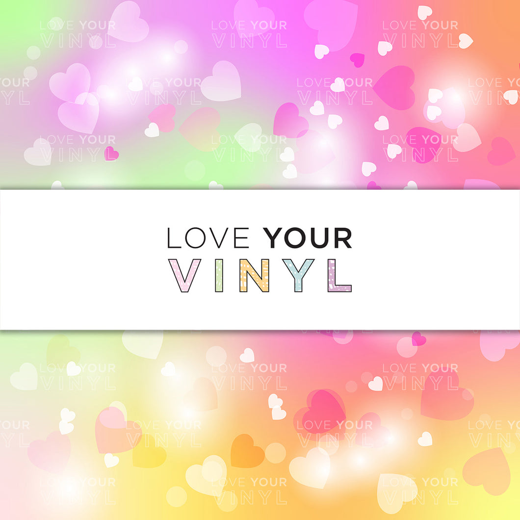 Hearts Patterned Vinyl LYV_1262