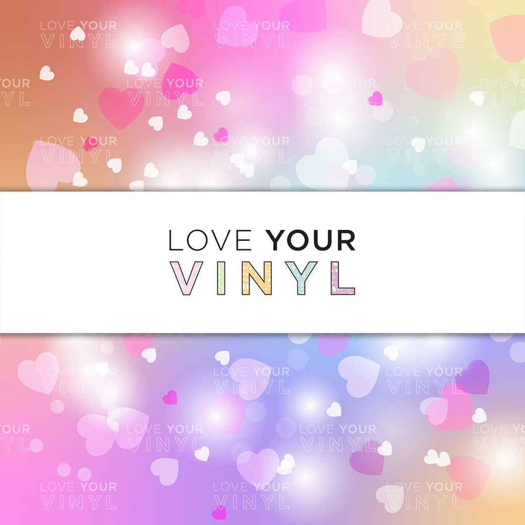 Hearts Patterned Vinyl LYV_1265