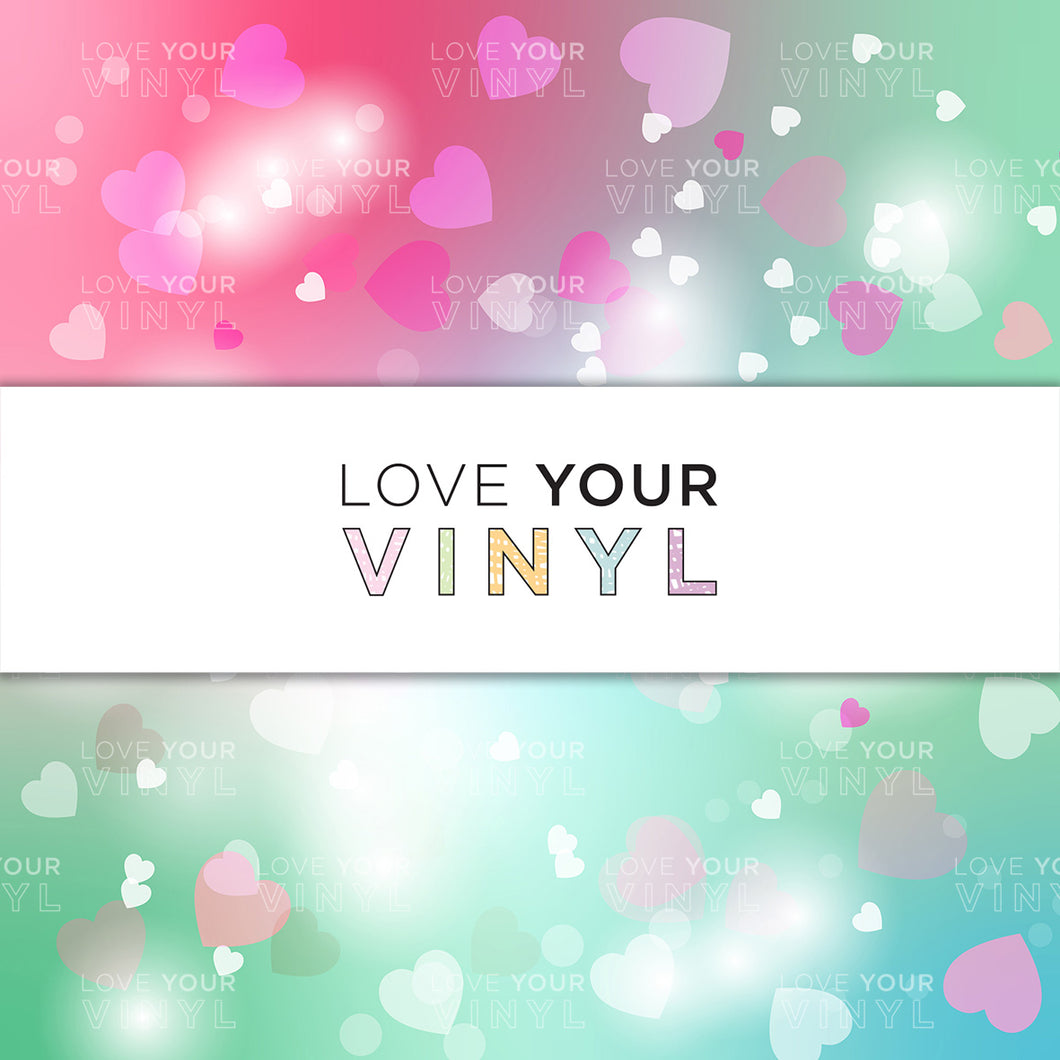 Hearts Patterned Vinyl LYV_1266