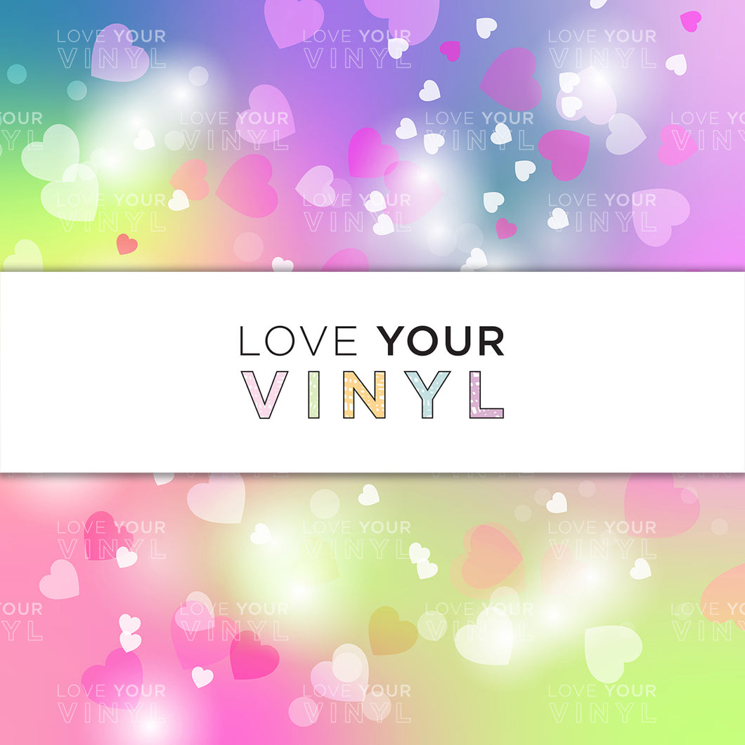 Hearts Patterned Vinyl LYV_1267