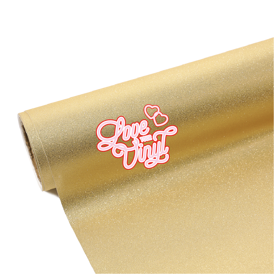 Pale Gold Shimmer Self Adhesive Craft Vinyl