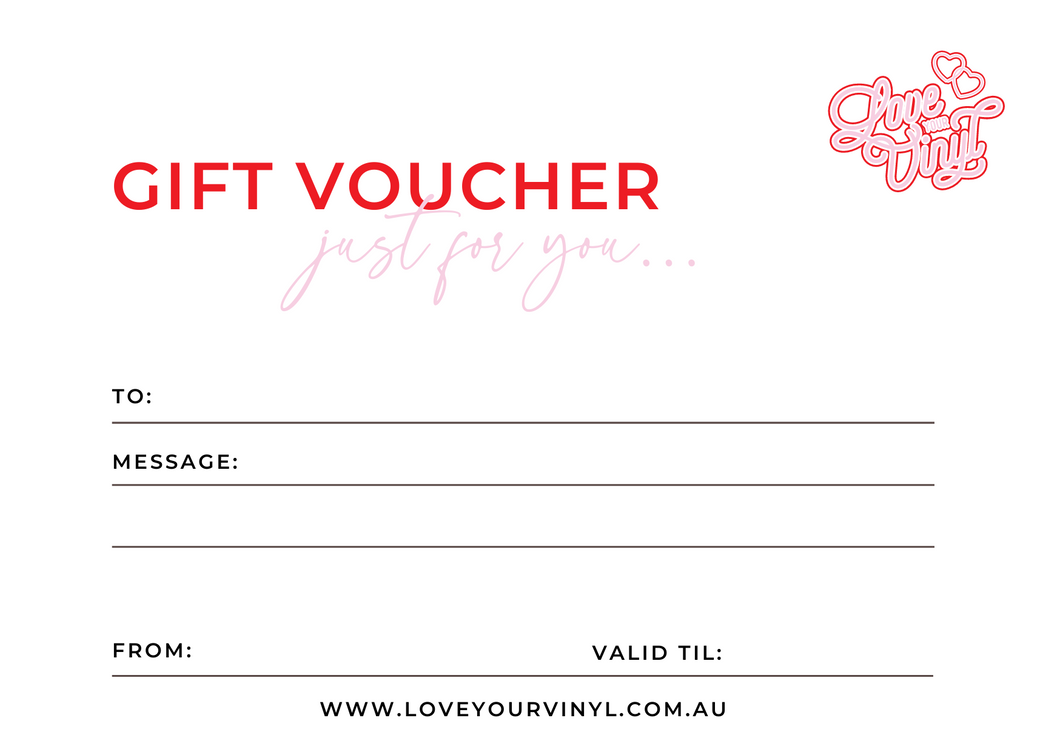 Love Your Vinyl Gift Card
